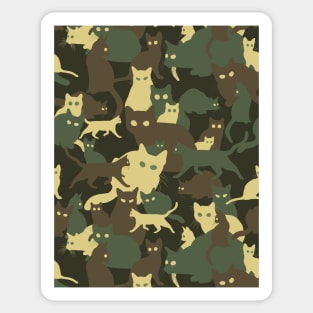 ARMY CATS Sticker